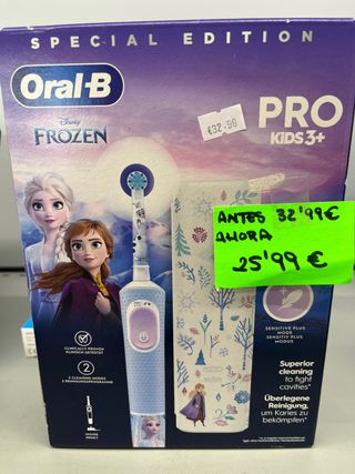 Cepillo Oral-B Frozen Kids 3+