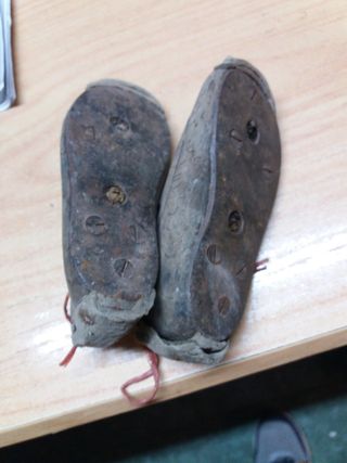 Hormas zapatero madera antiguas (13cm)