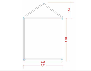 Estructura Caseta de hierro