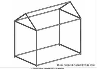 Estructura Caseta de hierro