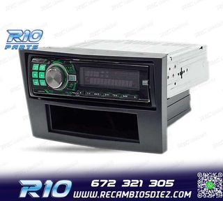 MARCO NEGRO RADIO 1-DIN PARA OPEL ASTRA H DAEWOO CORSA D ZAF