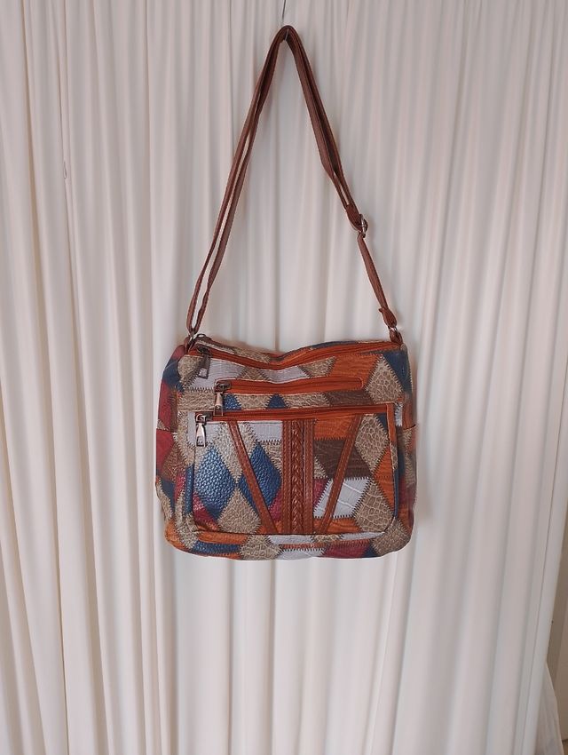 Bolso bandolera multicolor