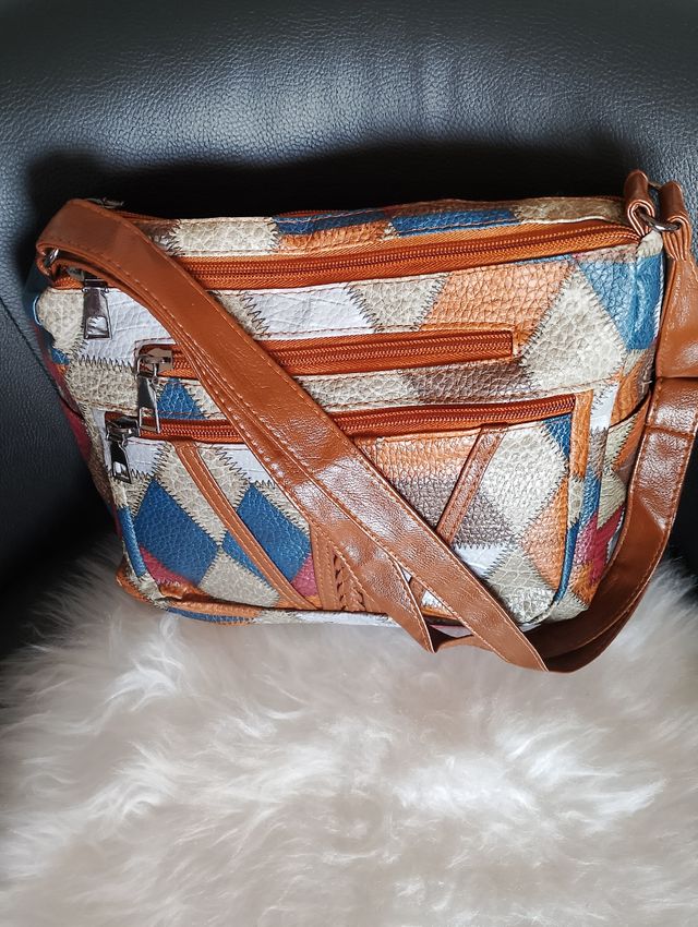 Bolso bandolera multicolor