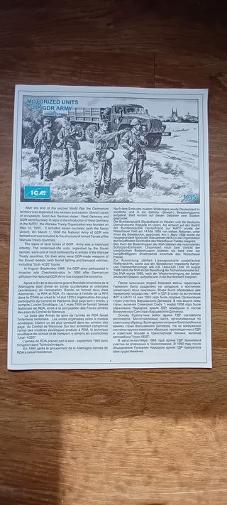 Modellino ICM 35322 DDR Ural 4320