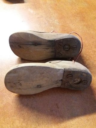 Hormas zapatero madera antiguas