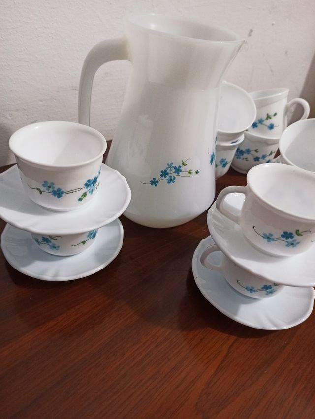 Juego café Arcopal Verónica vintage