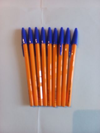 Pack 9 Bolígrafos BIC punta fina