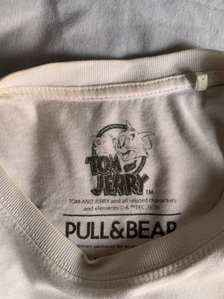 Camiseta Tom y Jerry blanca