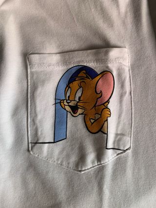 Camiseta Tom y Jerry blanca