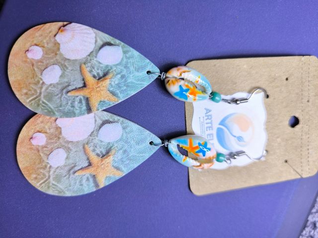 Pendientes de madera