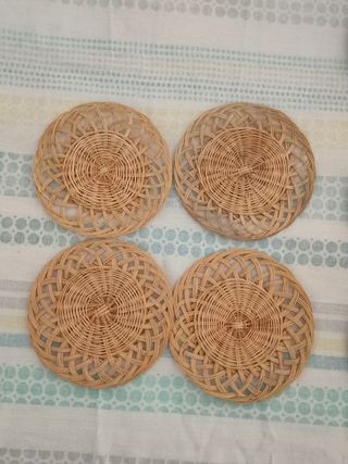 Posavasos vintage años 80 - 18 uds