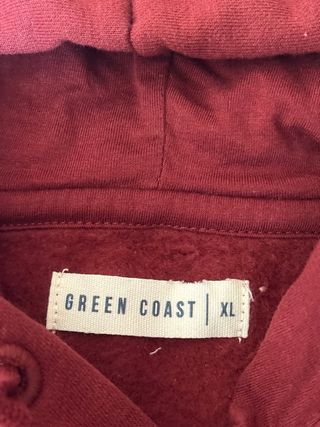 Sudadera Green Coast roja