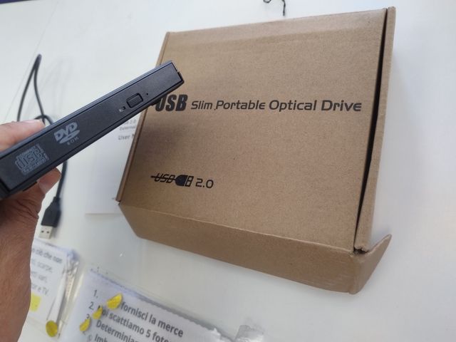 Lettore DVD USB 2.0 esterno