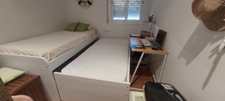Cama nido blanca - madera 