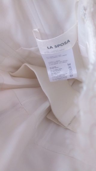 Vestido La Sposa año 2012