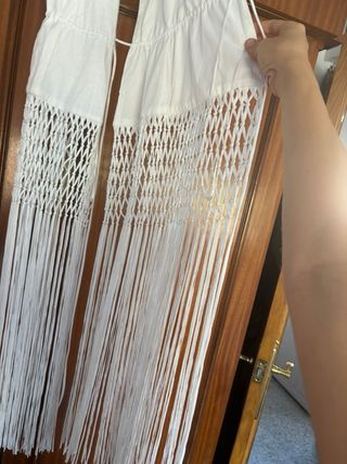 Pareo blanco playa - Talla única