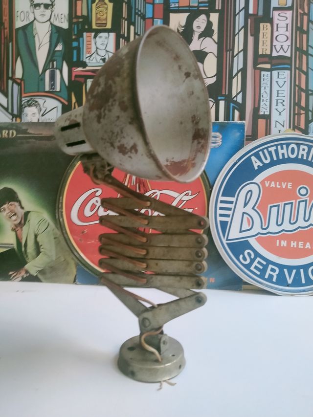 Lámpara flexo vintage años 70