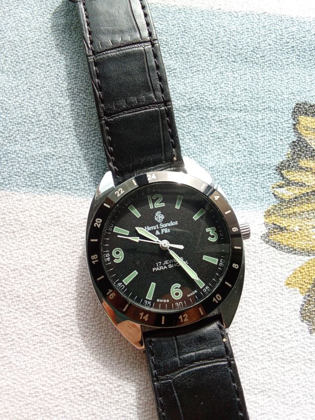 RELOJ ESTILO DIVER CUERDA MANUAL FHF/ST 96.