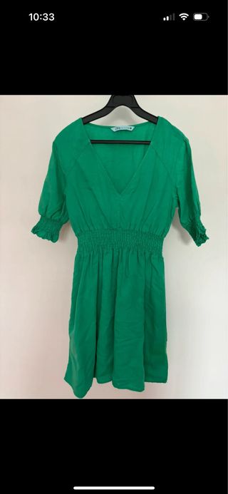 Mono verde Zara 