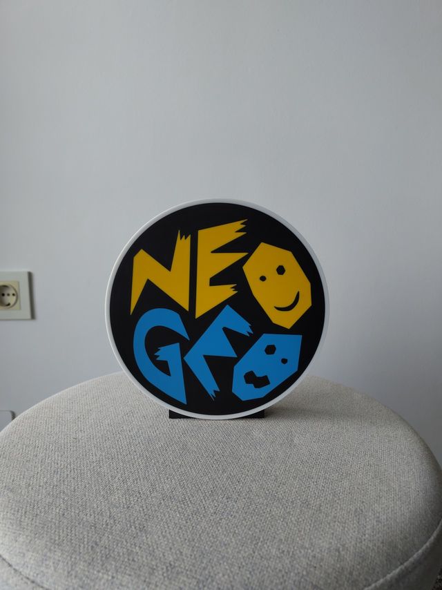 Luz Neo Geo retro | Lámpara