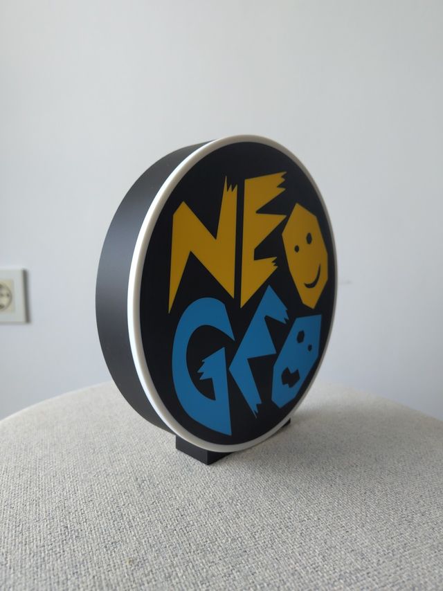 Luz Neo Geo retro | Lámpara