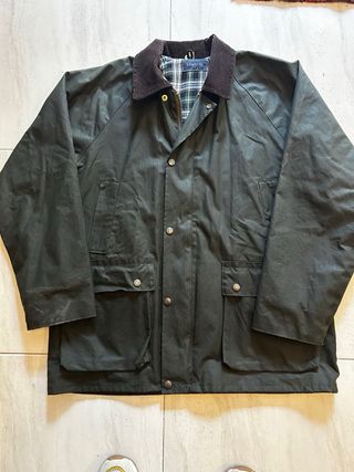 Barbour Cortefiel verde oliva