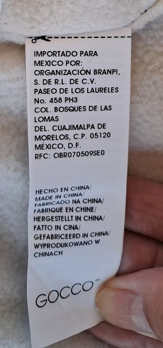 Buzo acolchado bebé 6 meses
