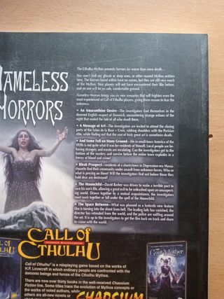 Call of Cthulhu: Nameless Horrors 7th edition