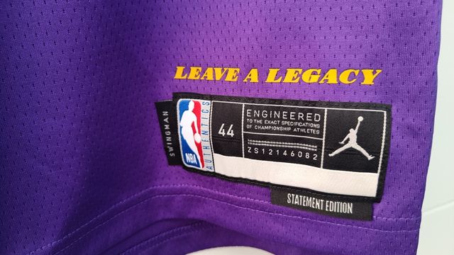 Camiseta Lakers Nike Jordan M