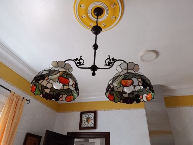 Lampara Tiffany 2 luces