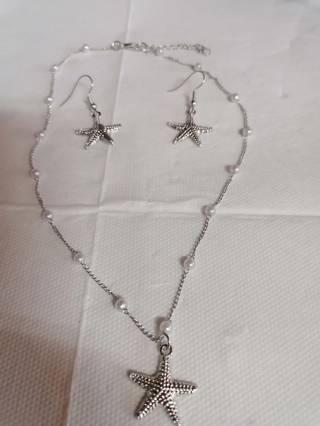 Collar y pendientes Estrella de Mar