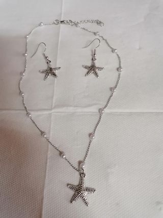 Collar y pendientes Estrella de Mar
