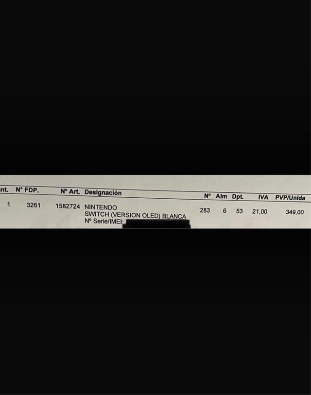 Nintendo Switch OLED - Nueva