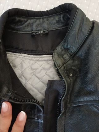 Conjunto moto cuero Figo mujer
