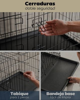 Transportín plegable perros pequeños/medianos