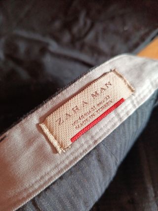 Pantalón Zara Man Negro - Talla 40