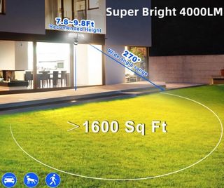 Faretto LED ZOFO 4000LM - Sensore movimento