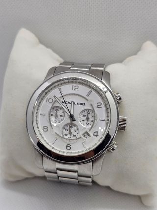 Reloj Michael Kors cronógrafo plata