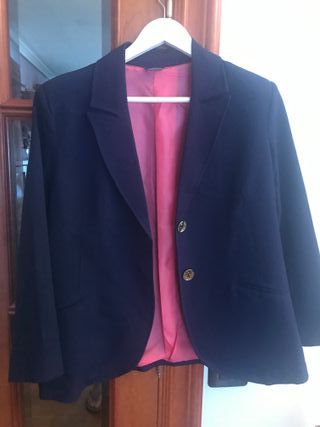 Americana azul talla M