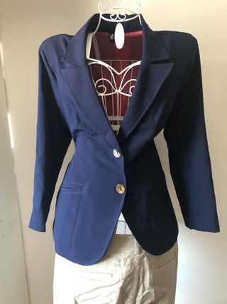 Americana azul talla M
