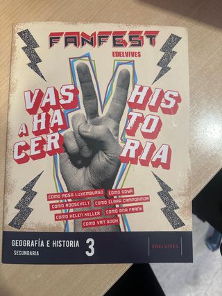 geografia e historia 3° eso , fanfest 