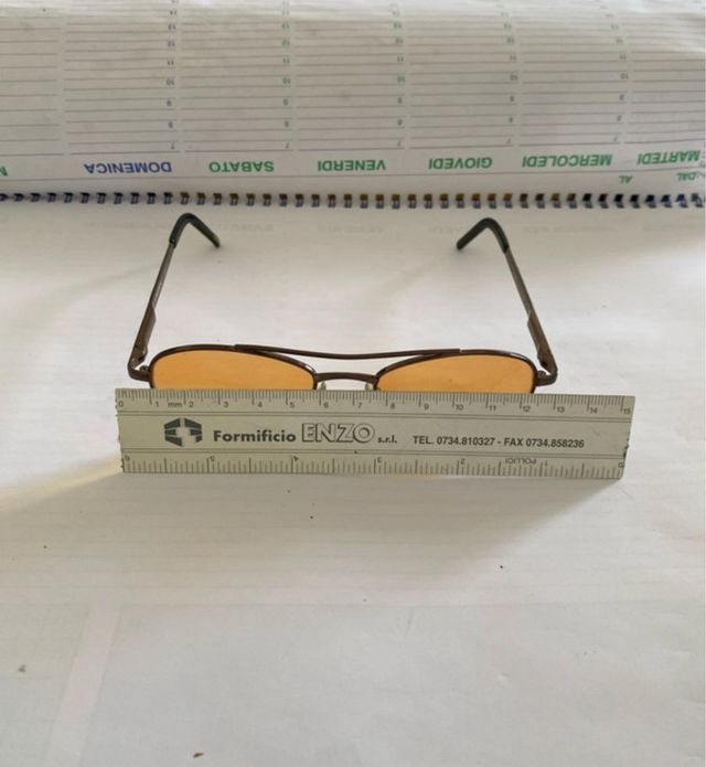 Occhiali sole Fossil - arancio