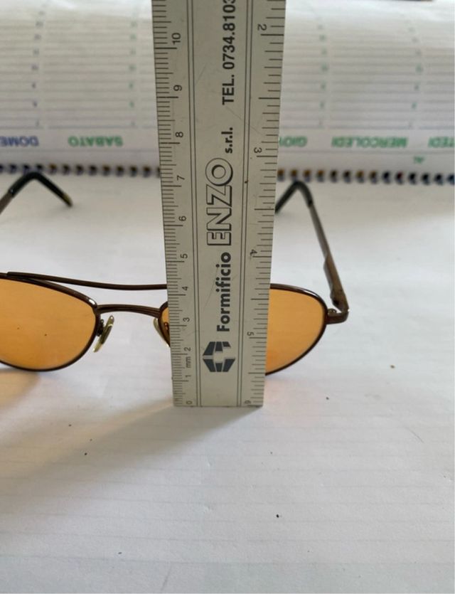 Occhiali sole Fossil - arancio