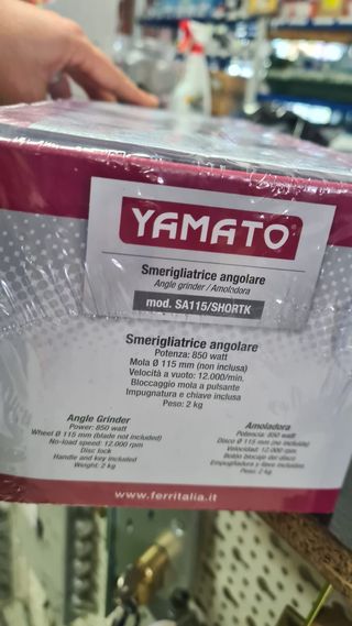 Smerigliatrice Angolare Yamato 115mm