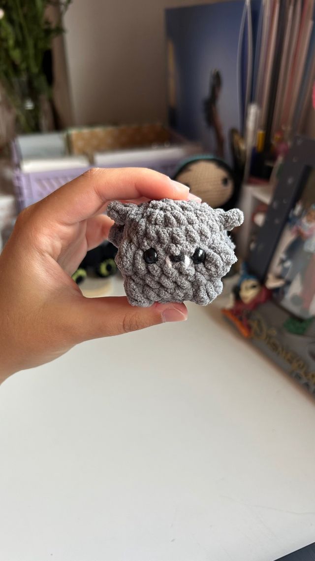 Llavero Murciélago tejido a mano