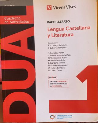 Lengua Castellana Y Literatura cuaderno de activ