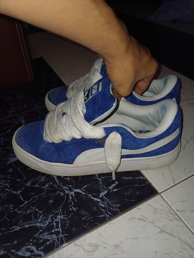 Zapatillas Puma Suede XL azules