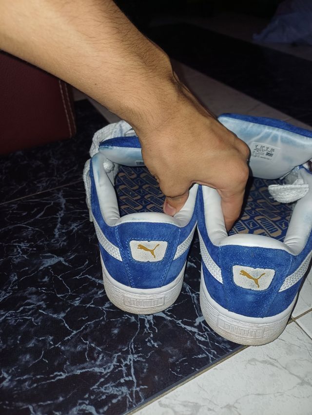 Zapatillas Puma Suede XL azules