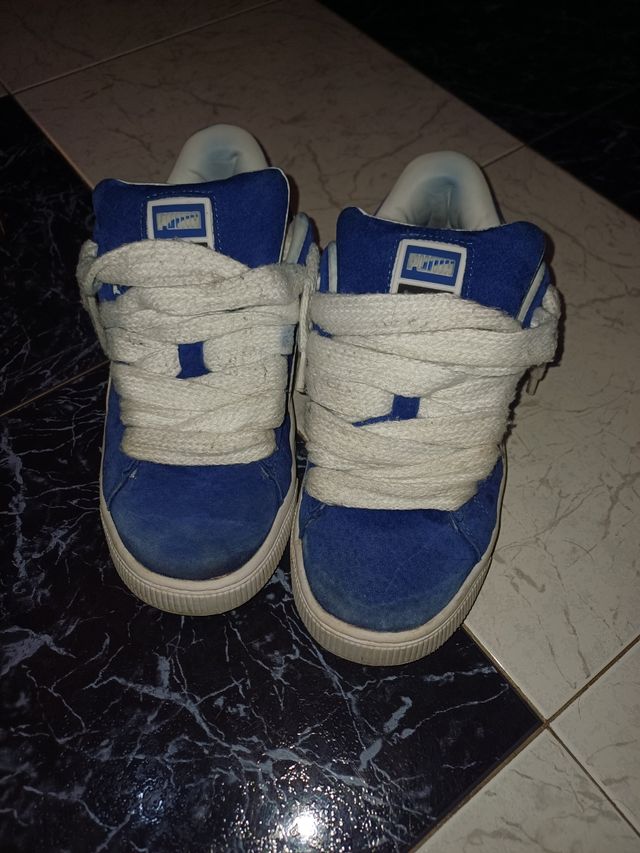 Zapatillas Puma Suede XL azules