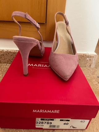 Tacones MARIA MARE malva